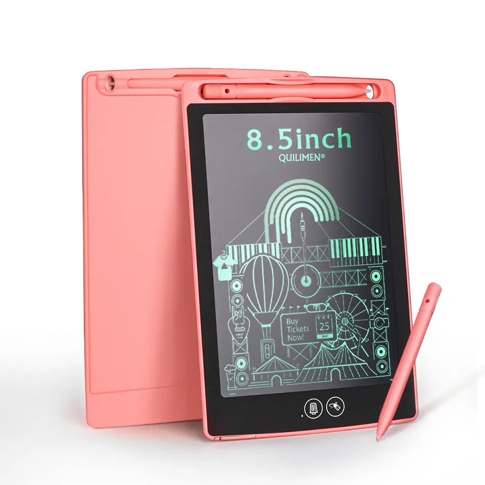 Single Color Writing Board Drawing Tablet LCD Writing Tablet Digital Graphics Tablet Educational Toys For Kids
