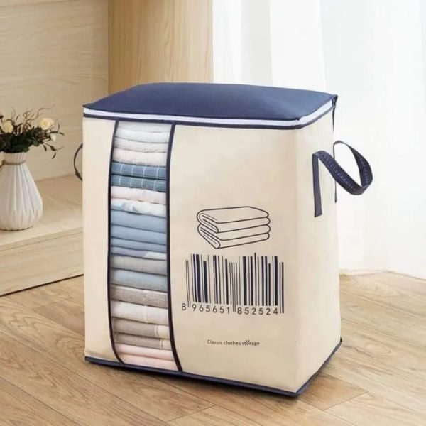 Large  Portable Clothes Storage Bag Clothing Organizer